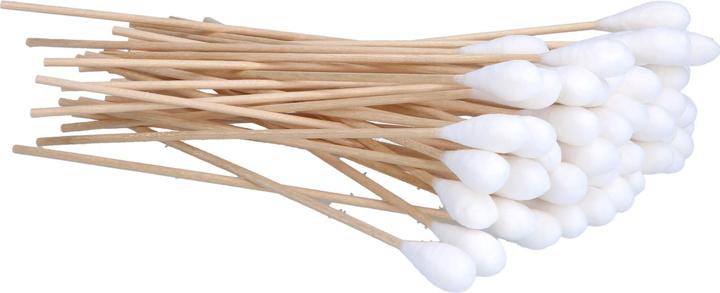 Image du produit Dr. Junghans Coton-tiges en bois 15cm grande tête de coton, 50 pcs