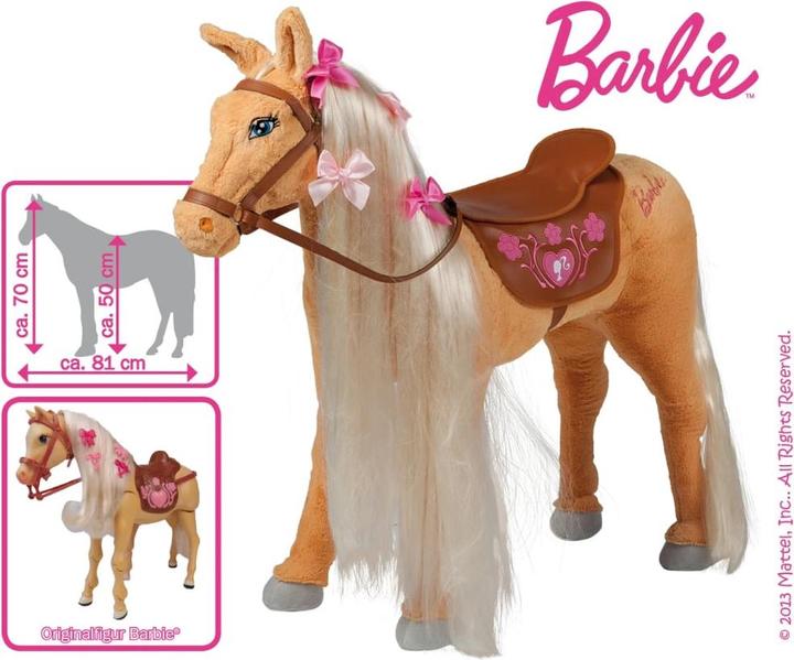Actual product image Happy People Barbie riding horse