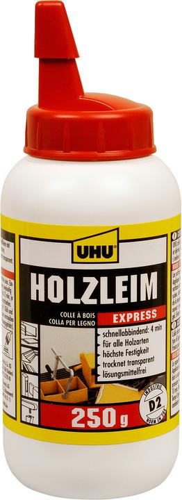 Image du produit UHU Colle à bois express (250 g, 250 ml)