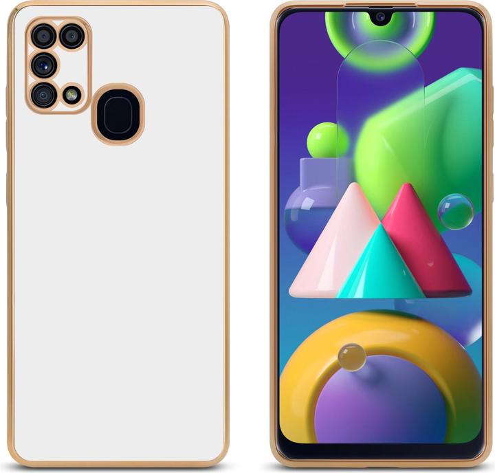 Image du produit Cadorabo Housse pour Samsung Galaxy M31 en TPU avec protection pour appareil photo style LM130 (Samsung Galaxy M31)