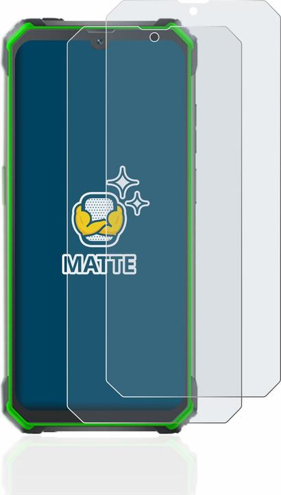 Actual product image BROTECT Anti-glare screen protector matt (2 Piece, Blackview BV7100)