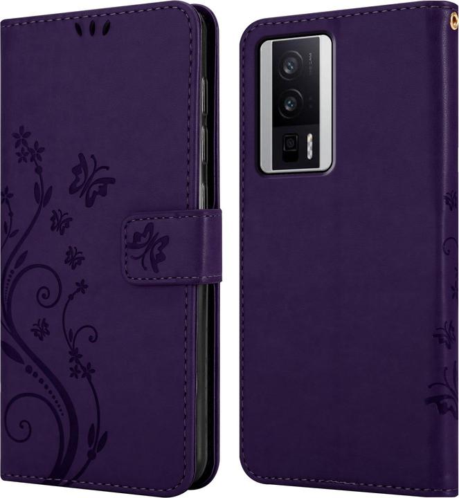 Image du produit Cadorabo Coque pour Xiaomi Poco F5 Pro pour Fleur Book (Xiaomi Poco F5 Pro)