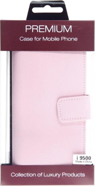 Produktbild OEM Slim Leder Book Case Galaxy S4 - rosa 4250710503803 (Samsung Galaxy S4, Samsung Galaxy S4 Active)