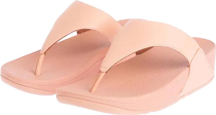 Actual product image Fitflop Womens/Ladies Lulu Leather Flip Flops (42)