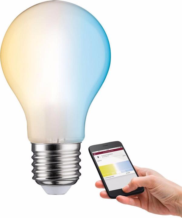 Produktbild Paulmann Allgebrauchslampe Zigbee (E27, 4.70 W, 470 lm, 1 x, F)