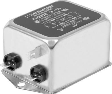 Actual product image Schaffner EMV Mains filter, 36 A, 250 VAC