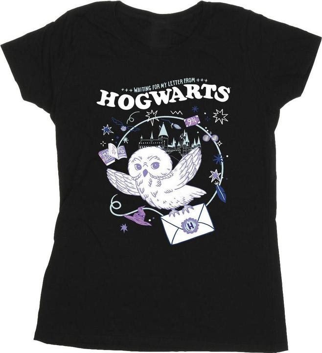 Image du produit - T-shirt OWL LETTER FROM HOGWARTS - Femme (L)