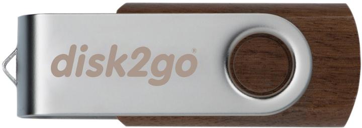 Actual product image Disk2go Wood (64 GB, USB 3.0, USB-A)