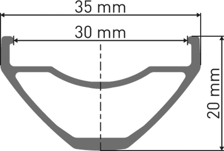Produktbild DT Swiss E 532 Felge DB (22.20")