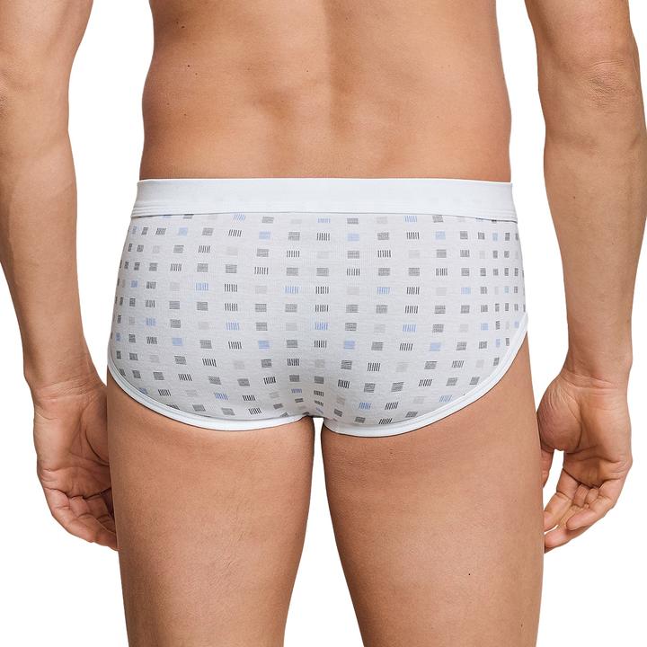 Image du produit Schiesser Lot de 4 slips de sport à fines côtes Cotton Essentials (XL, paquet de 4)