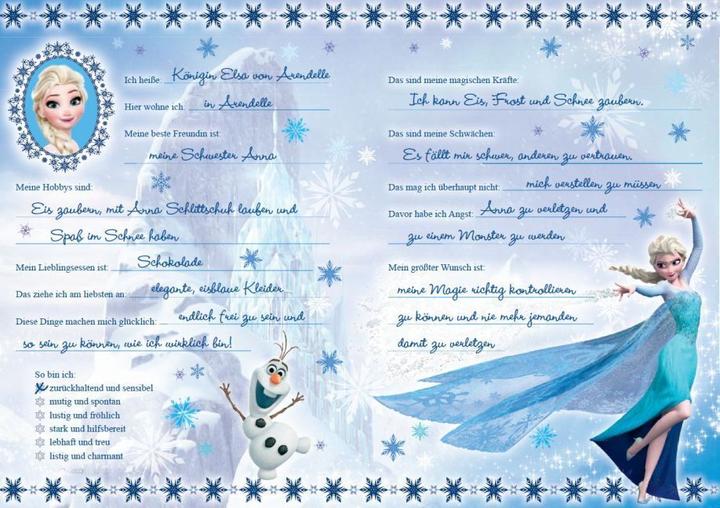 Produktbild Panini Disney Die Eiskönigin: Mein Elsa-Freundebuch (Deutsch, Disney, Walt, 2015)