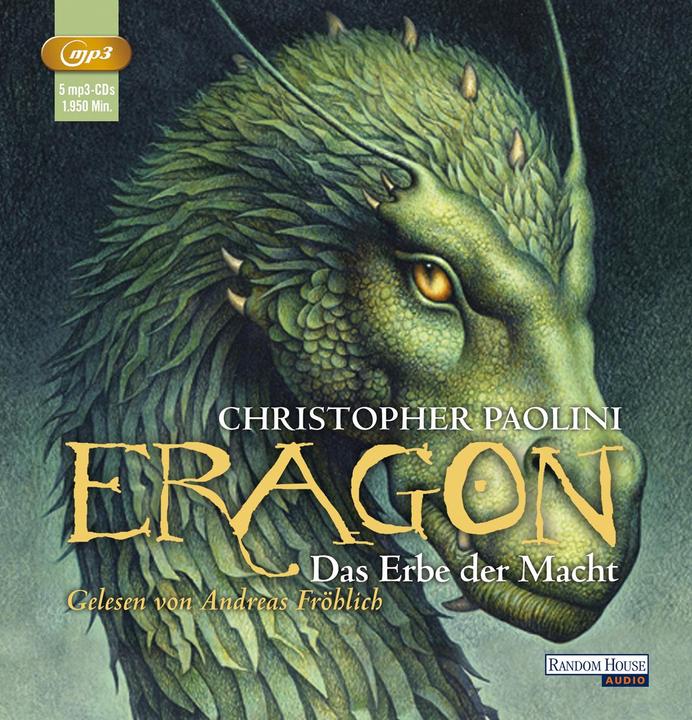 Immagine prodotto Eragon 4 - L'eredità del potere (lettura, 5 mp3) (Christopher Paolini, Tedesco)