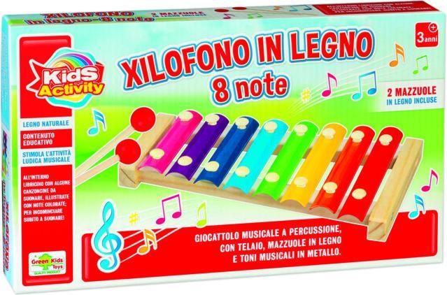 Rs Toys Xilofono in legno 8 note