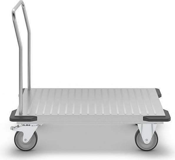 Produktbild eurokraft pro Edelstahl-Plattformwagen (350 kg)