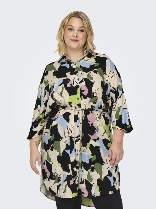 Immagine prodotto Only CARISIDORA Midikleid Tunika mit halber Knopfleiste (50)