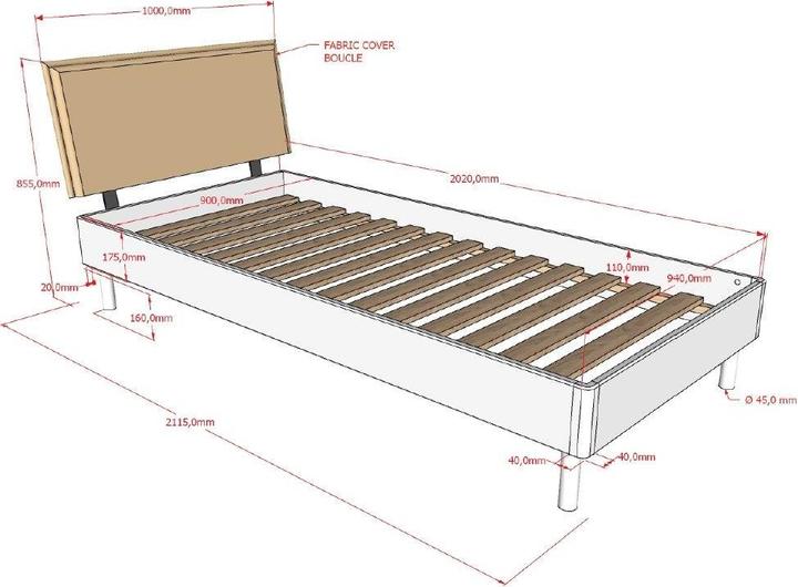 Produktbild Vipack Kinderzimmer Forrest 4-teilig Set B (Kinderkleiderschrank)