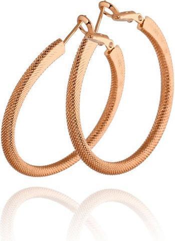 Produktbild Hermex Vergoldete LUXUS Ohrringe - Rosa Gold (Kupferlegierung)