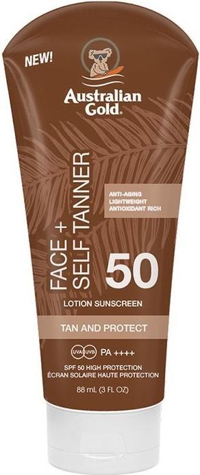 Australian Gold Sonnencreme (Sonnencreme Gesicht, SPF 50, 88 ml)