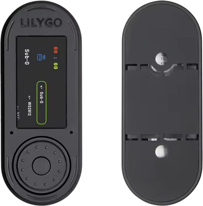 Actual product image Lilygo T-Embed CC1101 Schwarz ESP32-S3 mit Encoder und Display