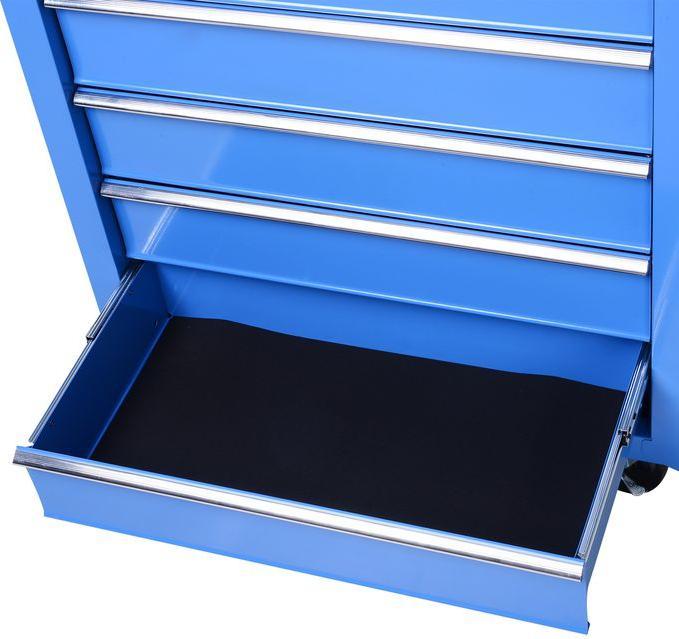 Actual product image Swisshandel24 Mobile workshop trolley Tool trolley Tool trolley Tool box with 5 drawers red (1 x)