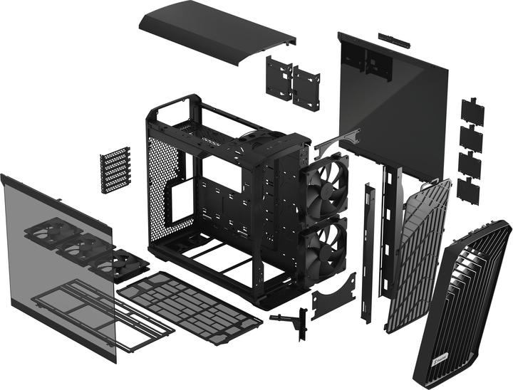 Produktbild Fractal Torrent Black TG Light (ATX)