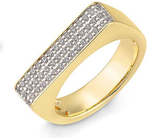 Actual product image Breuning RING - BRILL. 0,33 Ct. H/si (52, 750/18 K Gold)