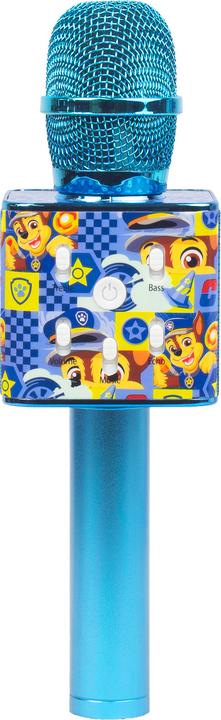 Actual product image Forever Paw Patrol karaoke microphone blue
