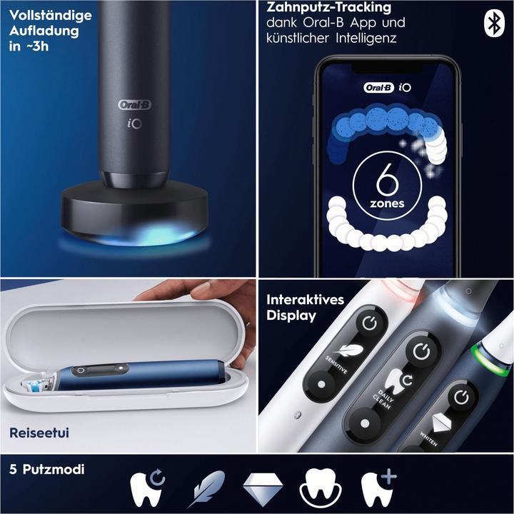 Actual product image Oral-B iO Series 7 + Sensitive (Oscillating toothbrush)