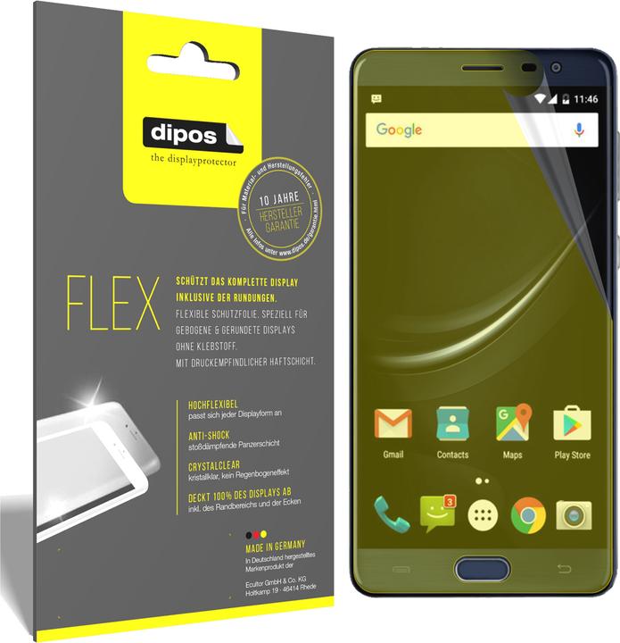 Actual product image Dipos Screen Protector Full-Cover 3D (2 Piece, Cubot Cheetah 2)