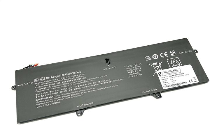 Produktbild Vistaport Akku für HP 1040 G5/G6, 10405 G5, X360 1040 G5/G6 (4 Zellen, 7300 mAh)
