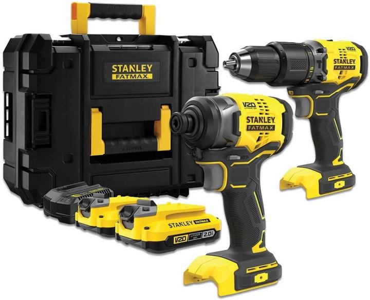 Actual product image Stanley FATMAX 18V HD ID 2x 2Ah Bat 1.25A (Rechargeable battery operated)