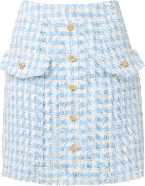 Produktbild Joe Browns Checked Button Detail Mini Skirt (34)
