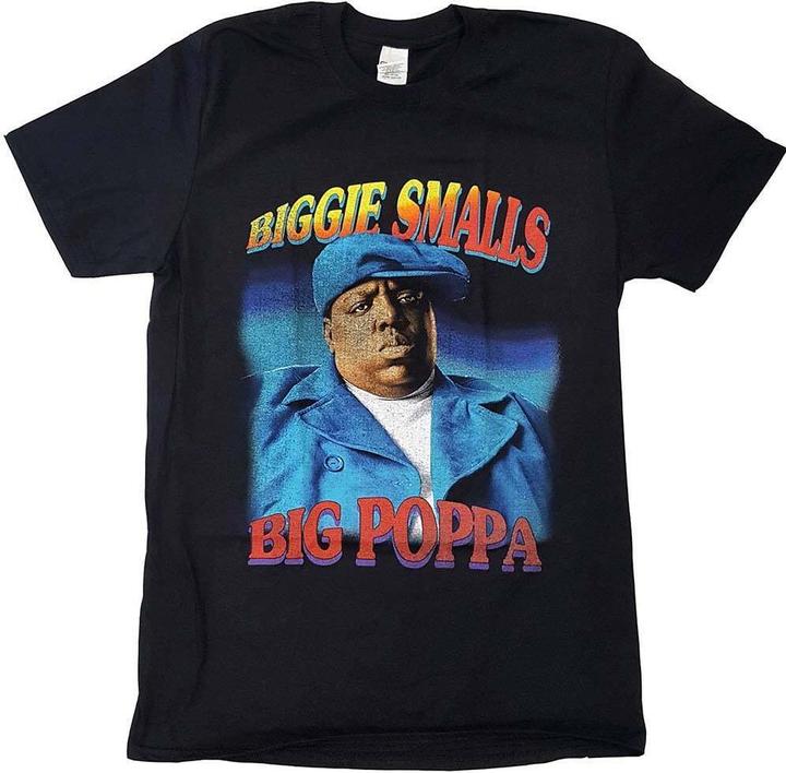 Immagine prodotto Biggie Smalls Maglietta Big Poppa per adulti (L)