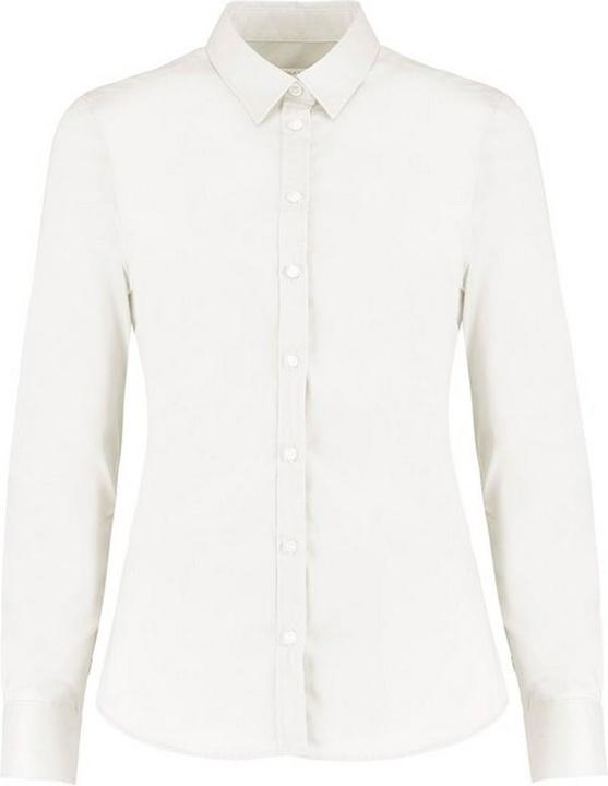 Actual product image Kustom Kit Womens/Ladies Oxford Stretch Tailored Long-Sleeved Shirt (46 D)