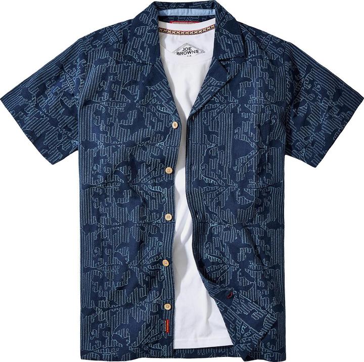 Immagine prodotto Joe Browns Embroidered Linen Revere Collar Shirt (XL)