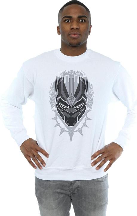 Produktbild Schwarzer Panther Kopf Baumwolle Sweatshirt (3XL)