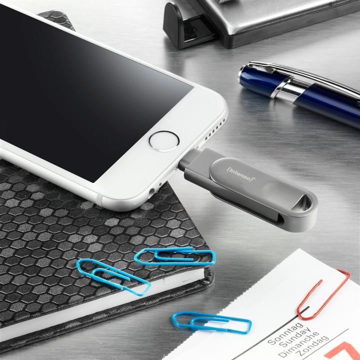 Actual product image Intenso iMobile Line PRO (32 GB, USB-A, Lightning, USB 3.0)
