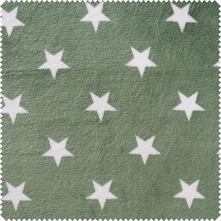 Actual product image VBS Fleece fabric "Stars", 150 cm wide, yard goods