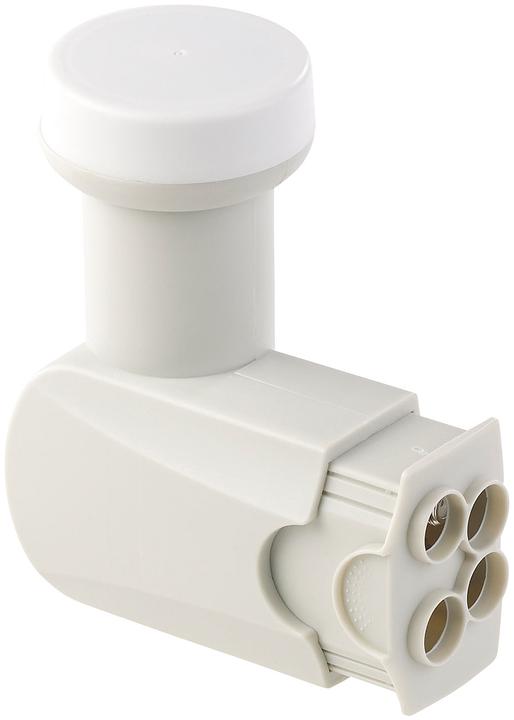 Image du produit Q-Sonic LNB universel QUAD-Switch pour TV satellite numérique (Quad LNB)