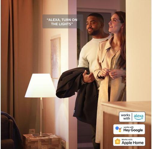 Actual product image Philips Hue White Ambiance (GU10, 4.20 W, 350 lm, 3 x, E)