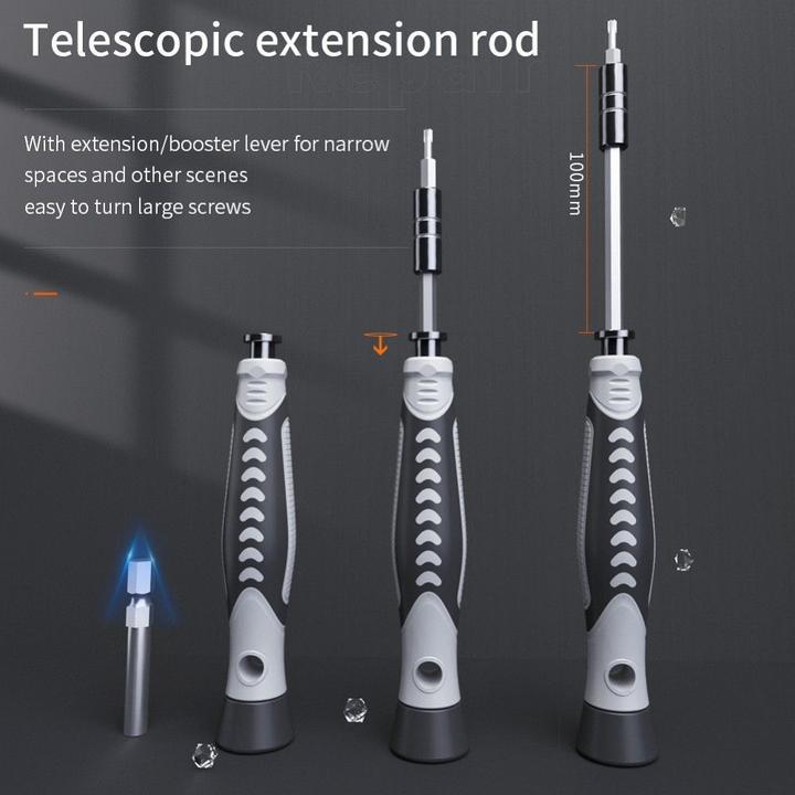 Produktbild UF-Tools 130-in-1 Schraubendrehersatz