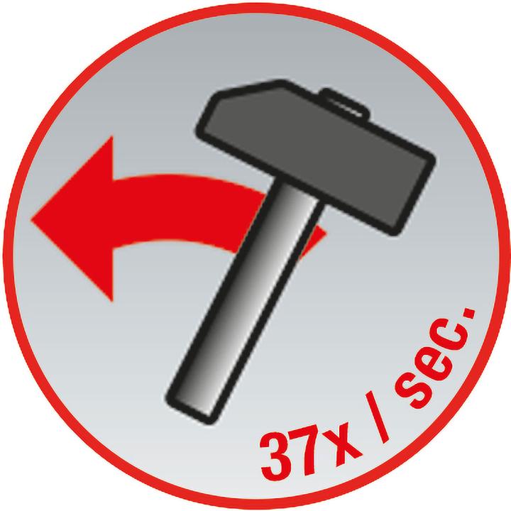 Actual product image KS Tools Vibro-Power pneumatic chisel hammer set. 6 pcs. 51 (USB power delivery)