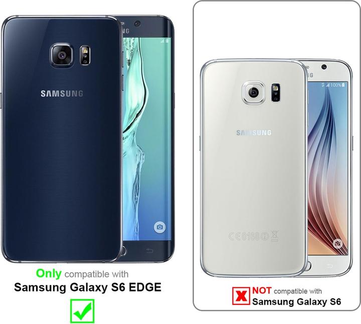 Image du produit Cadorabo Couverture rigide Frosty Cover (Samsung Galaxy S6 Edge)