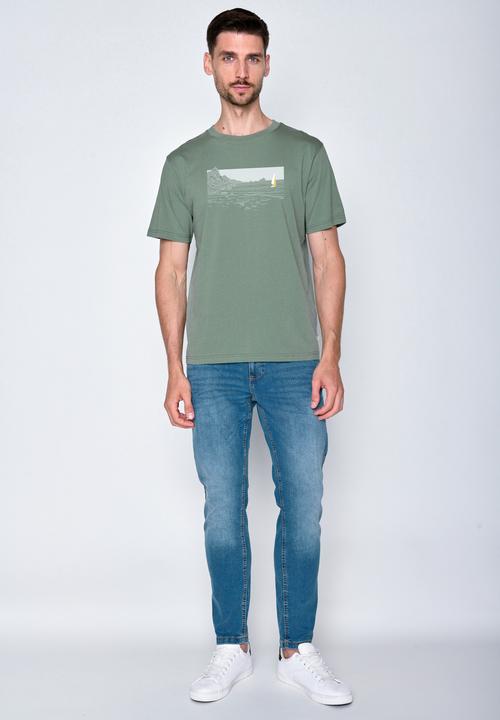 Actual product image Greenbomb Nature Cliffsail Fusion T-Shirt (L)