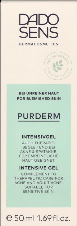 Actual product image Dado Sens PURDERM Intensive Gel - Impure Skin (50 ml, Face gel)