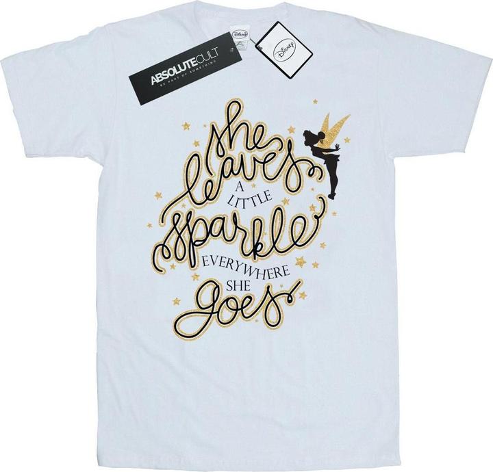 Immagine prodotto Disney Tinkerbell Stars Maglietta Ampia Donna (XXL)