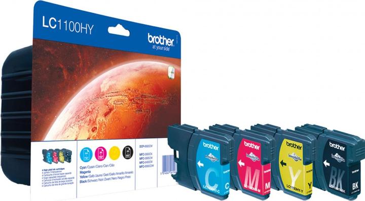 Image du produit Brother LC-1100HYVAL Value Pack (M, CF, C, Y)