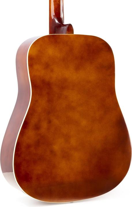 Produktbild Max Westerngitarre SoloJam Set Dark Natural (Akustik Gitarren Set, Palisander, Linde)