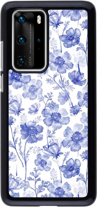 Immagine prodotto PhoneLook Coque Spring 23 acquerello fiori blu (Huawei P40 Pro)