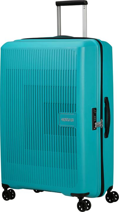 Produktbild American Tourister Reisekoffer Aerostep 101.5 L, Turquoise Tonic (101.50 l, XL (ab 115l))